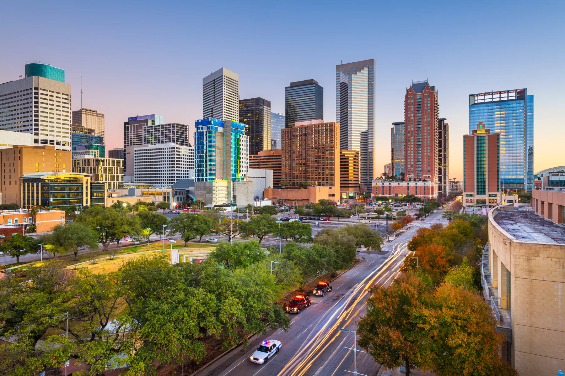Downtown Houston skyline