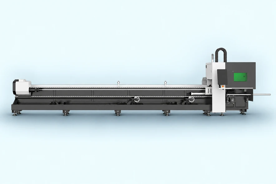 Representative Small-profile two-chuck fiber laser