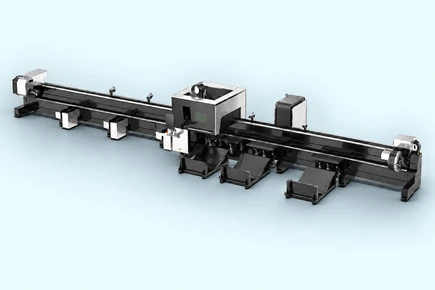 Representative Three-chuck fiber laser